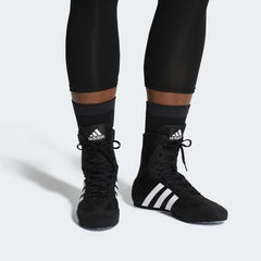 Boxschuhe Adidas Box Hog 2 Schwarz-Weiß