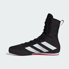 Boxschuhe Adidas Box Hog 4 Schwarz-Weiß