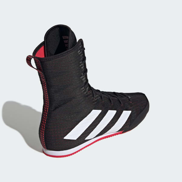 Boxschuhe Adidas Box Hog 4 Schwarz-Weiß