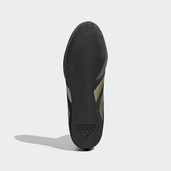 Boxschuhe Adidas Box Hog 4 Schwarz-Gold