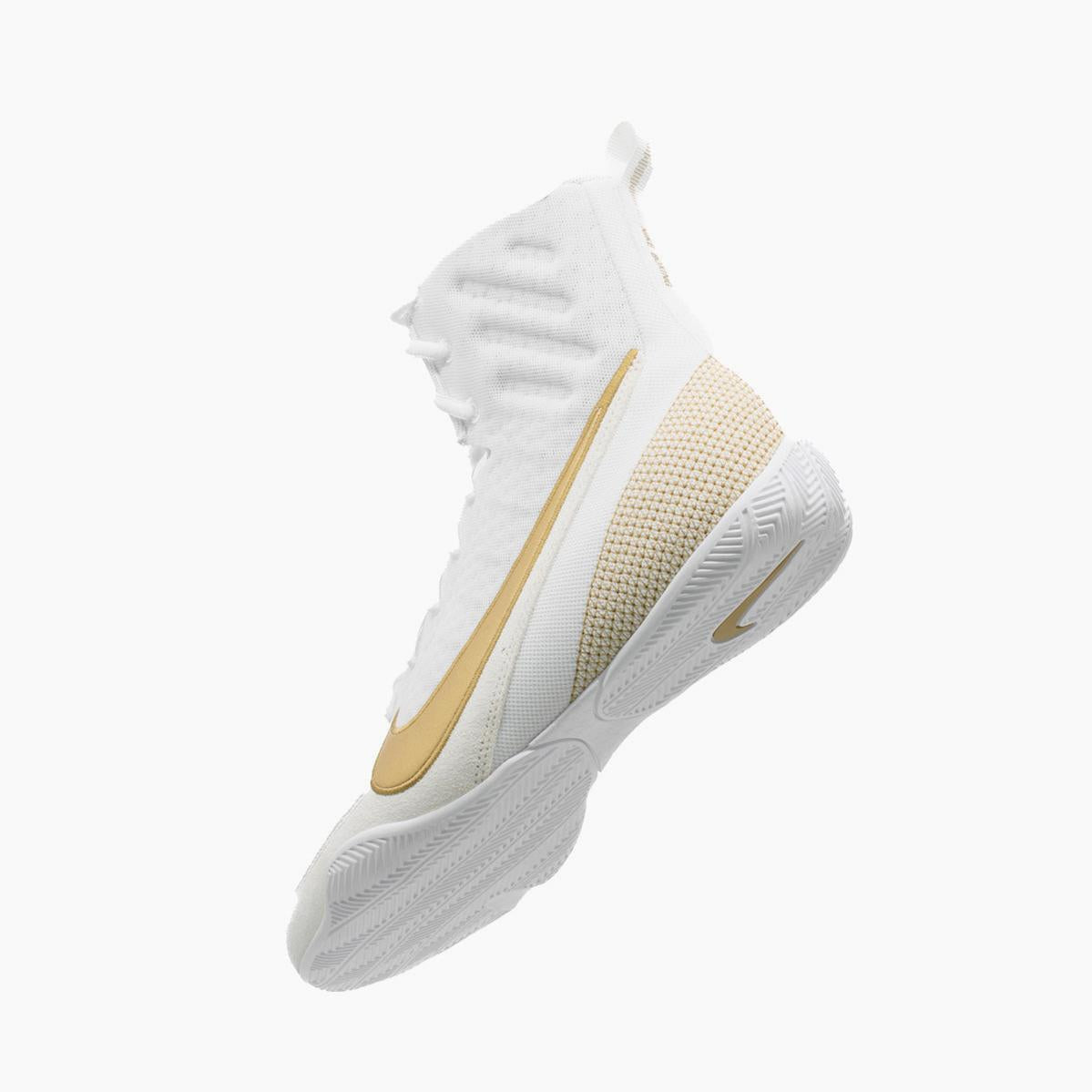 Boxschuhe Nike Machomai 3 Weiß-Gold