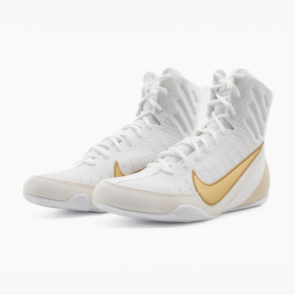 Boxschuhe Nike Machomai 3 Weiß-Gold
