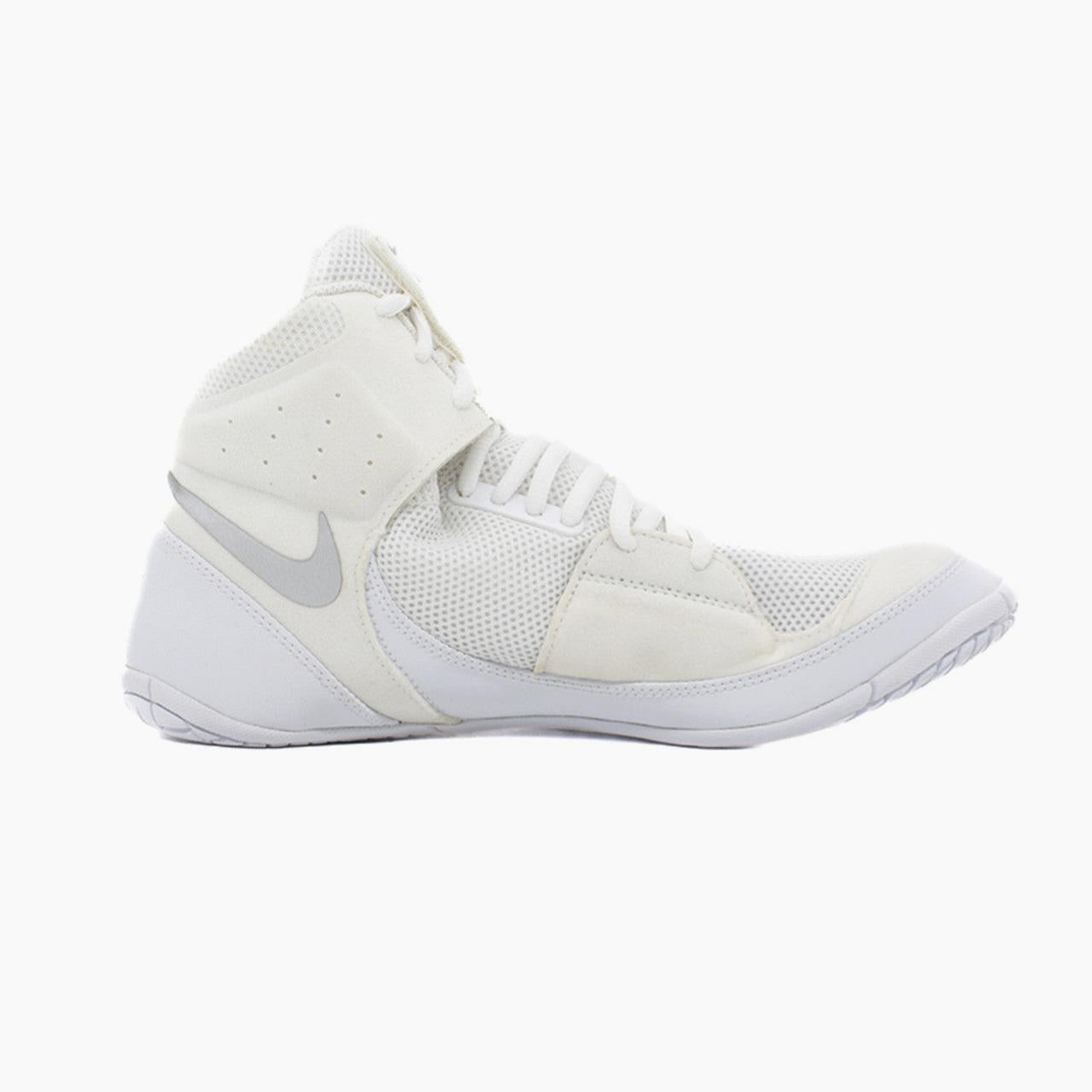 Ringerschuhe-Wrestling Nike Fury Weiß