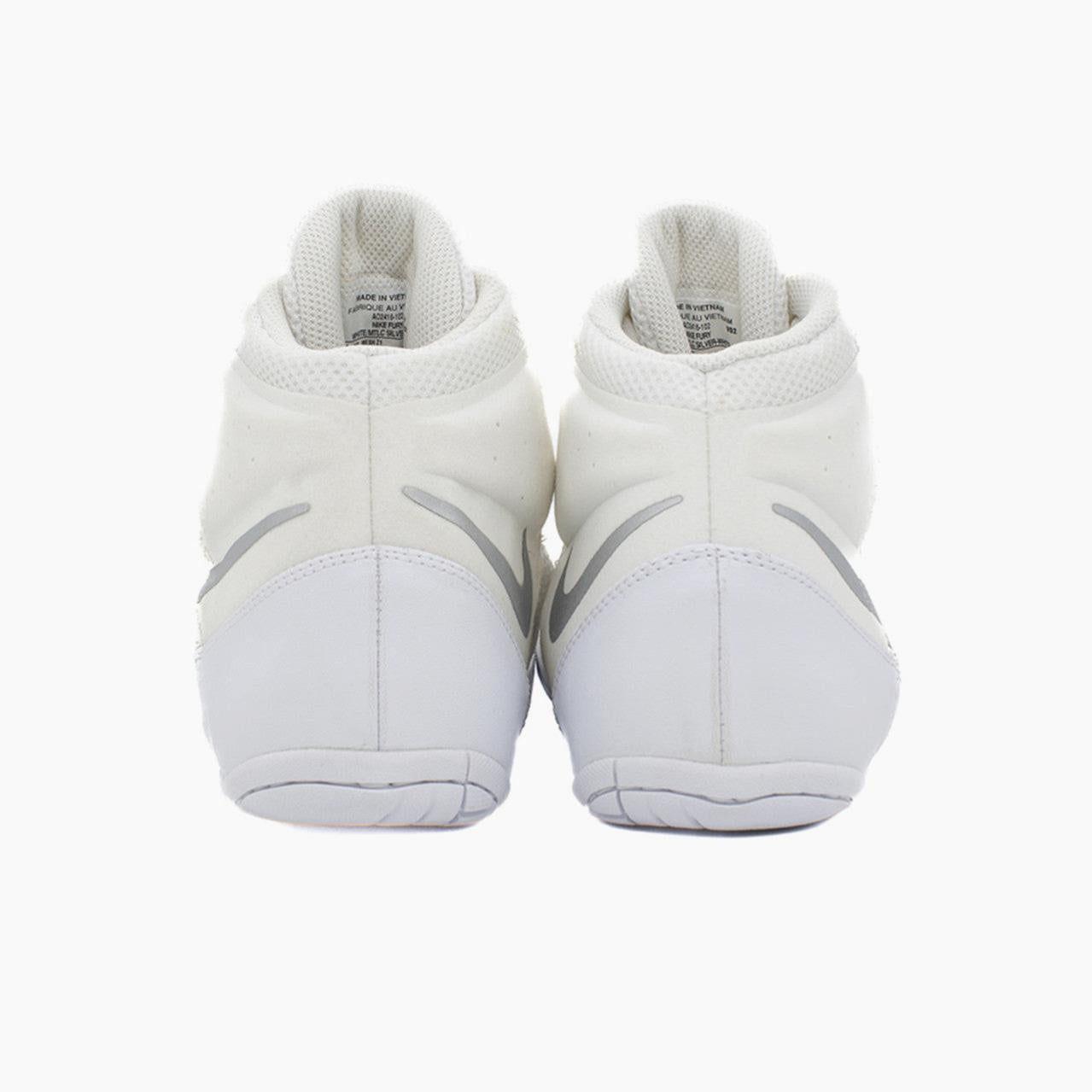 Ringerschuhe-Wrestling Nike Fury Weiß