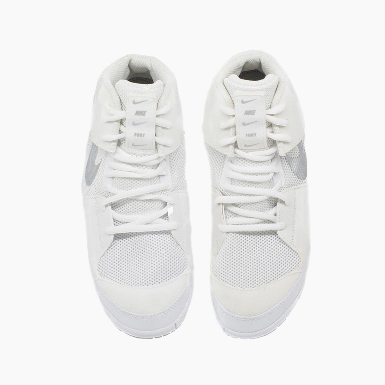 Ringerschuhe-Wrestling Nike Fury Weiß