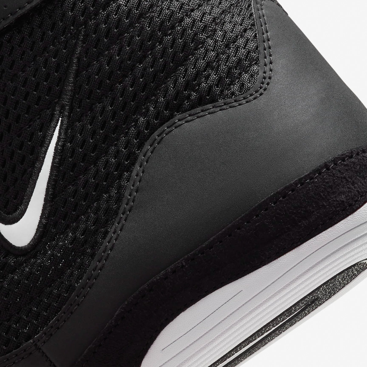 Ringerschuhe-Wrestling Nike Inflict 3 Schwarz