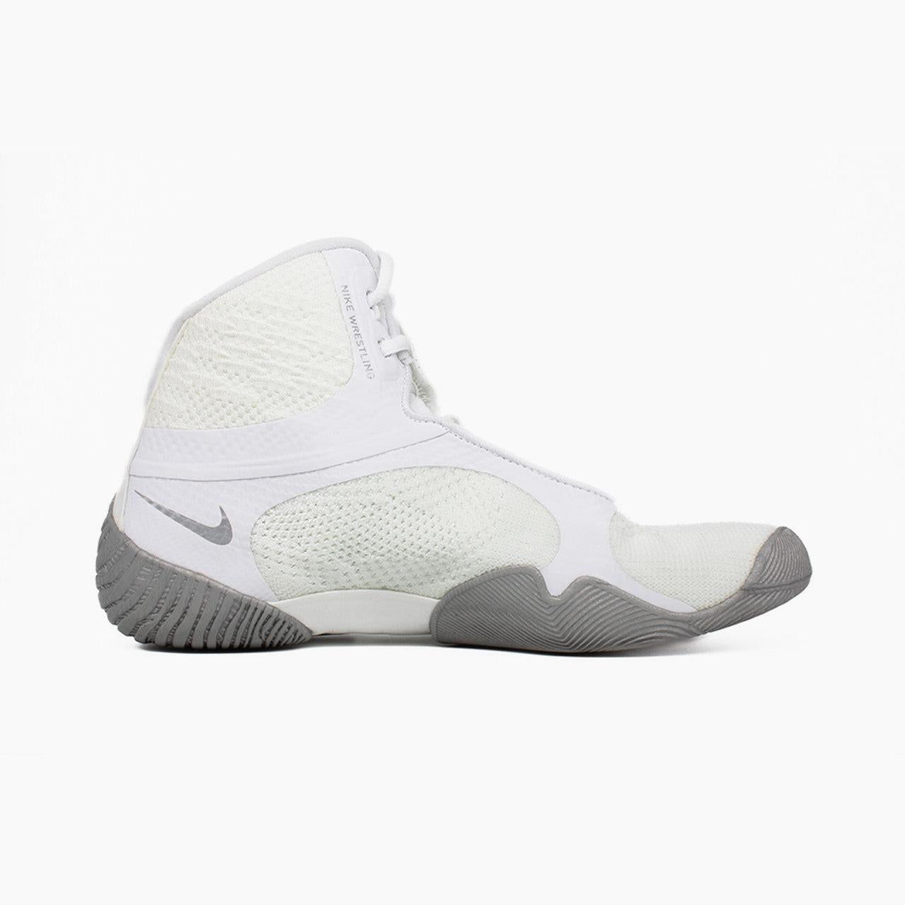 Ringerschuhe-Wrestling Nike Tawa Weiß-Silber