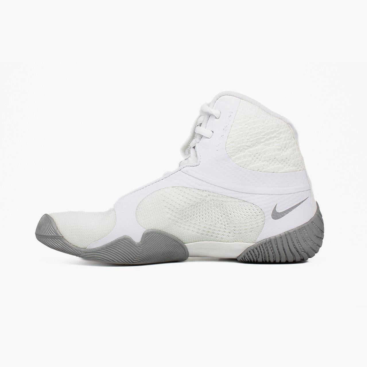Ringerschuhe-Wrestling Nike Tawa Weiß-Silber