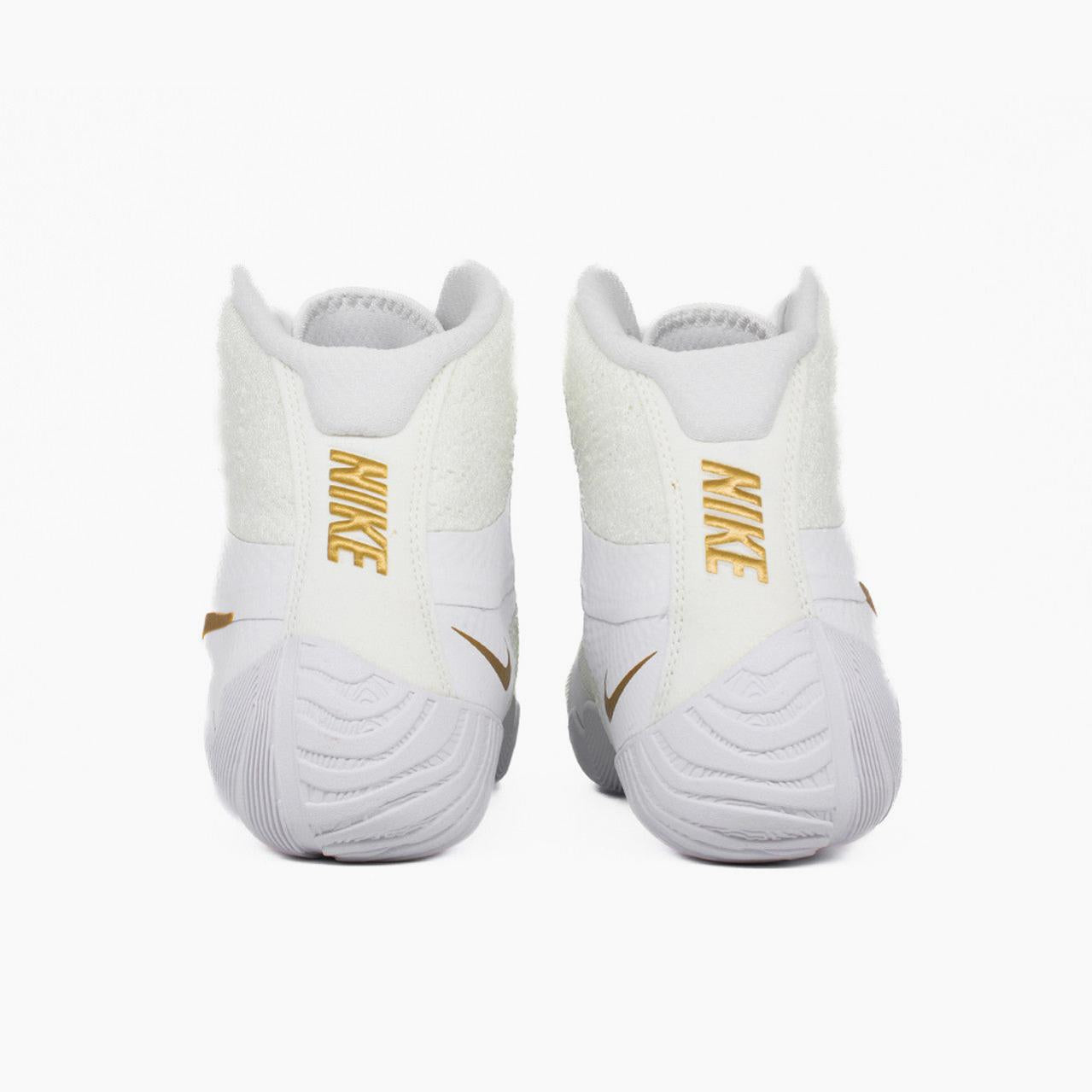 Ringerschuhe-Wrestling Nike Tawa Weiß-Gold