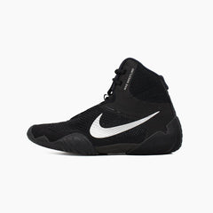 Ringerschuhe-Wrestling Nike Tawa Schwarz-Weiß