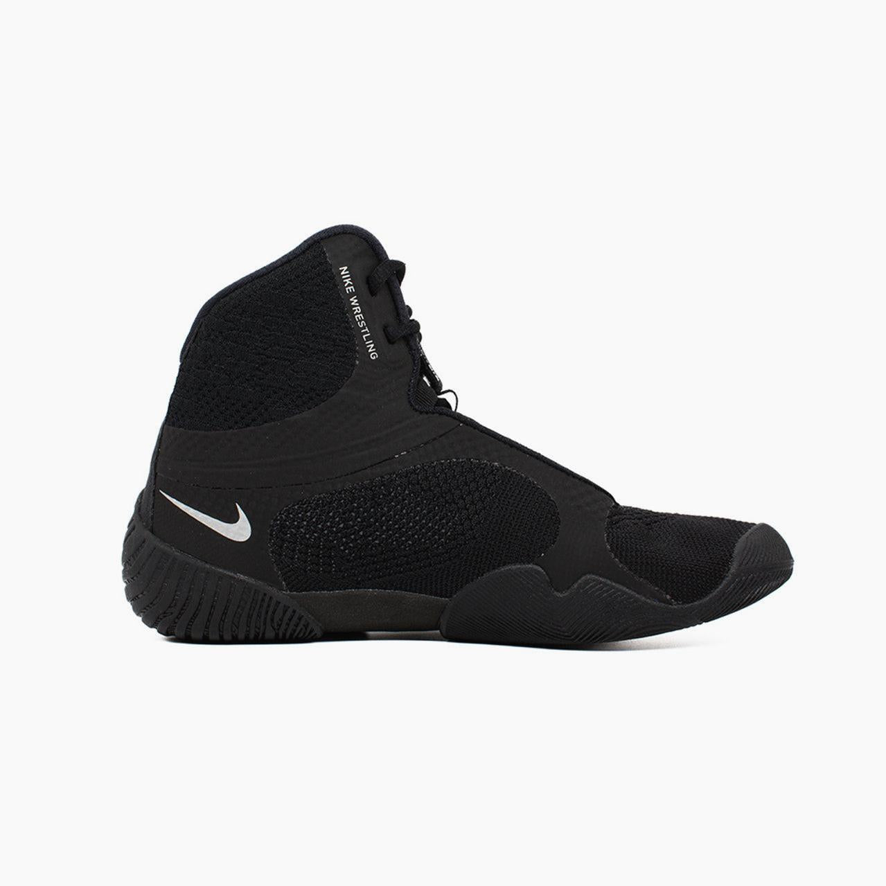 Ringerschuhe-Wrestling Nike Tawa Schwarz-Weiß