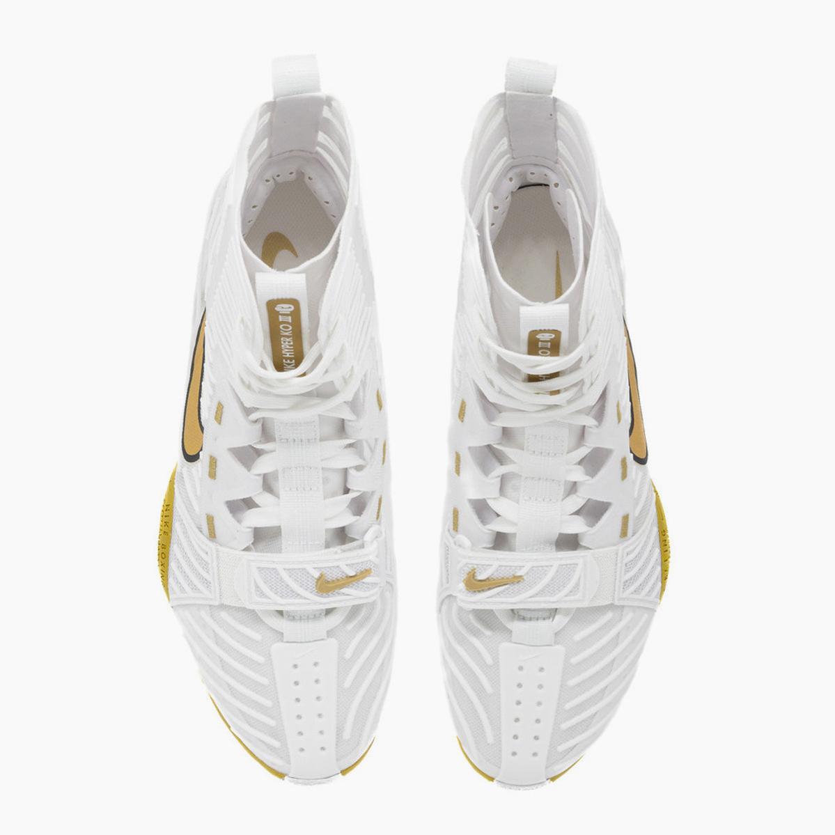 Boxschuhe Nike HyperKO 3 Weiß-Gold