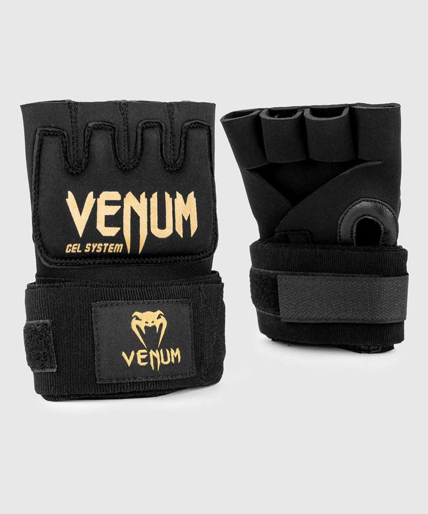 Innenhandschuhe im Gel Venum Kontact Schwarz-Gold