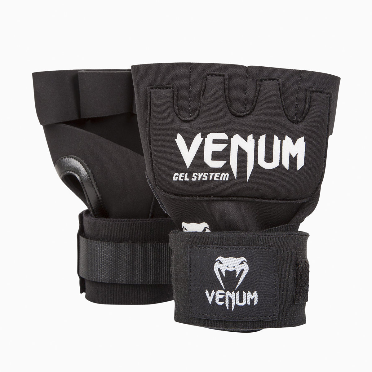Innenhandschuhe in Gel Venum Kontact Quick Wraps Boxhandschuhe Schwarz