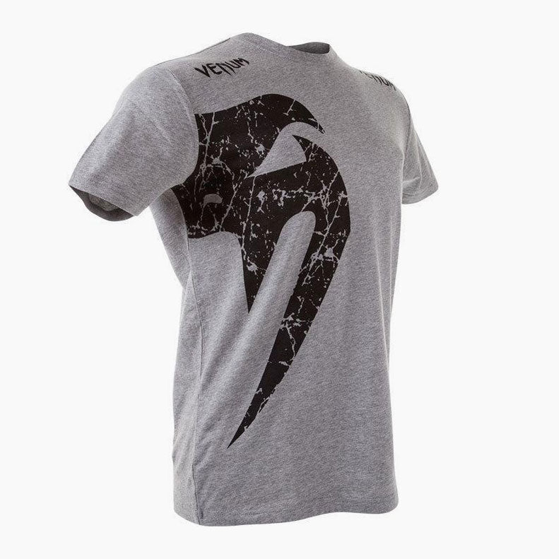 T-Shirt aus Baumwolle Venum Giant Grau-Schwarz