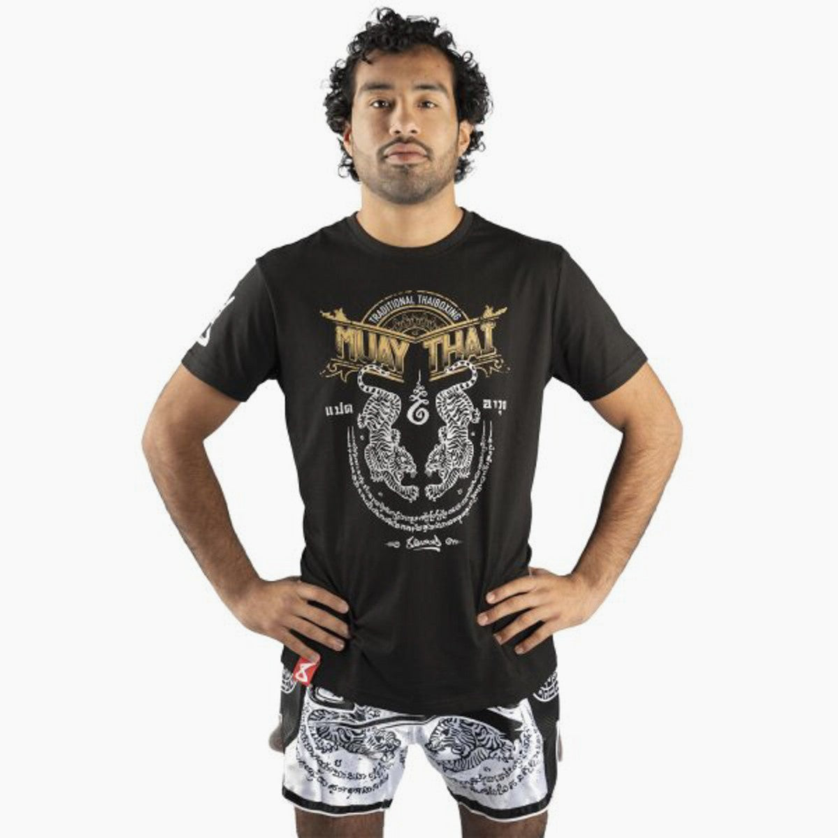 T-Shirt 8 Weapons Sak Yant Tigers