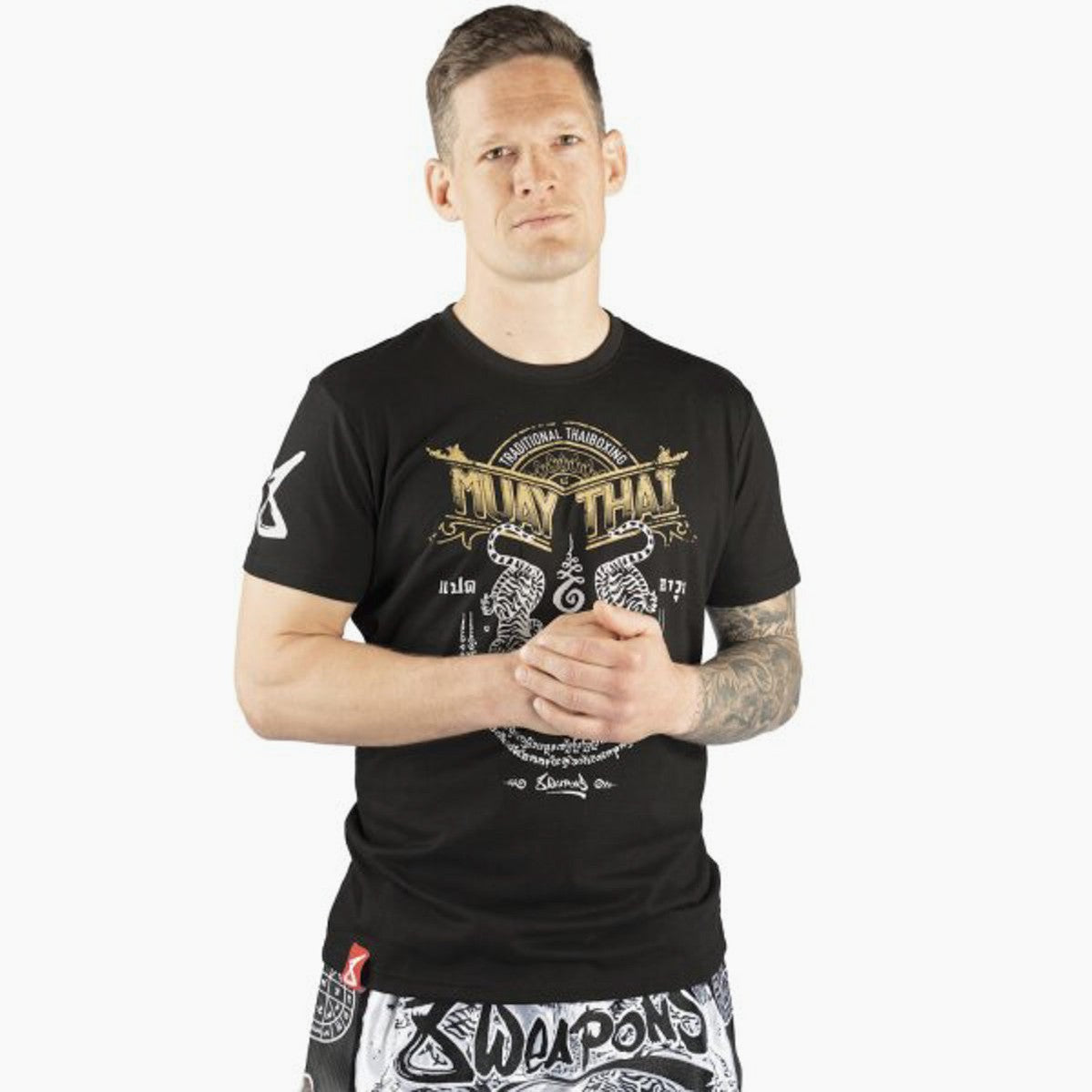 T-Shirt 8 Weapons Sak Yant Tigers
