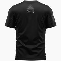T-Shirt 8 Weapons Yantra Schwarz