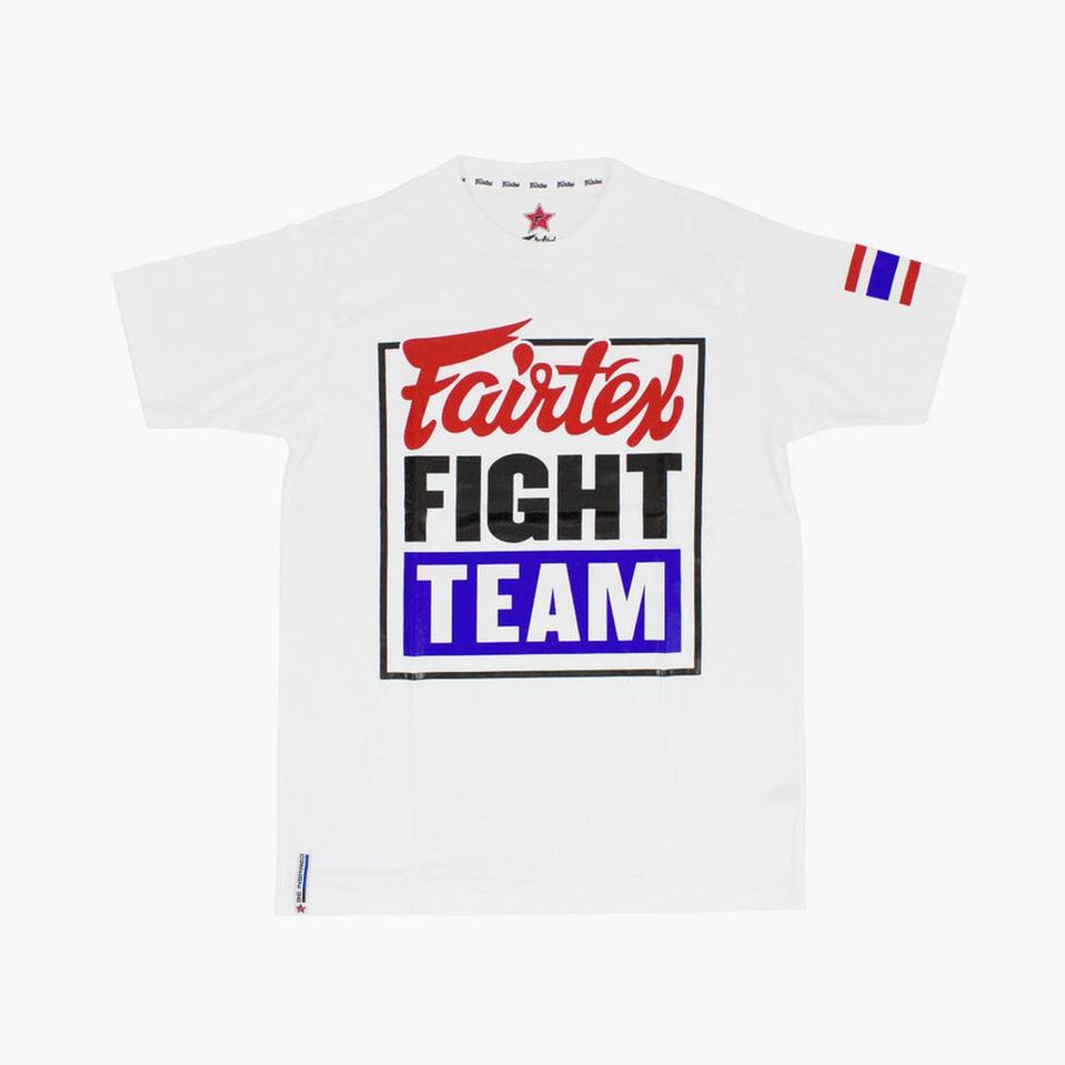 T-Shirt Fairtex Fight Team TST51 Weiß-Blau