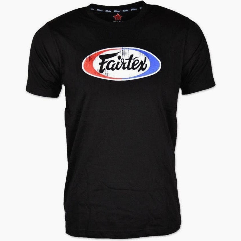 T-Shirt Fairtex Vintage TS4 Schwarz