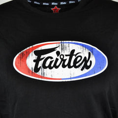 T-Shirt Fairtex Vintage TS4 Schwarz