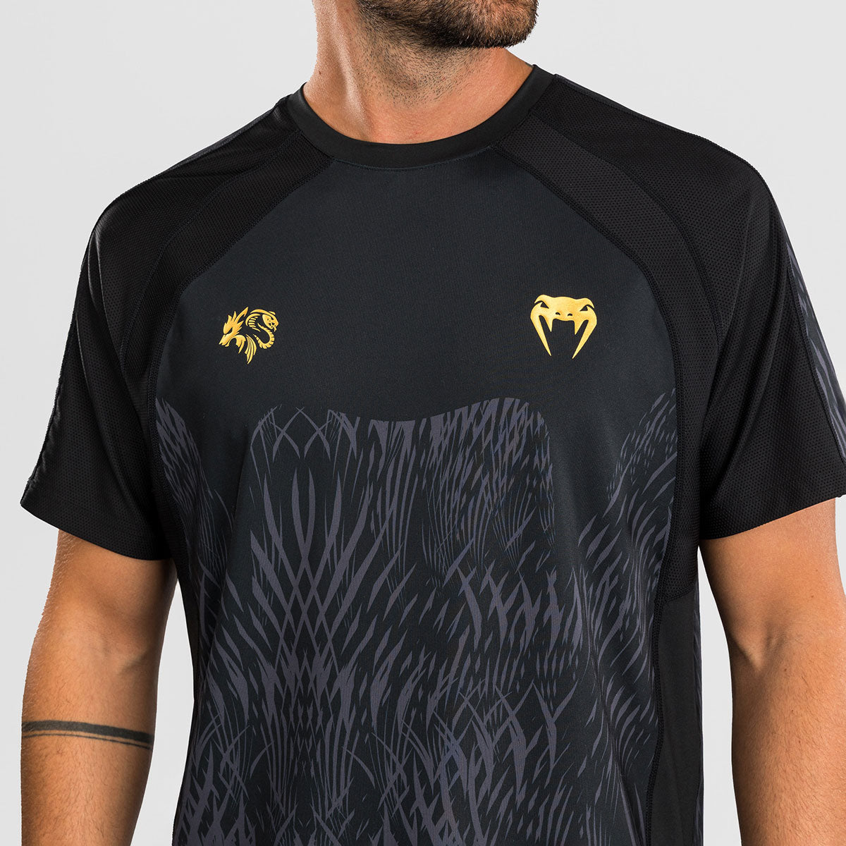 Venum Dry-Tech Chimaev Wild Borz Schwarz