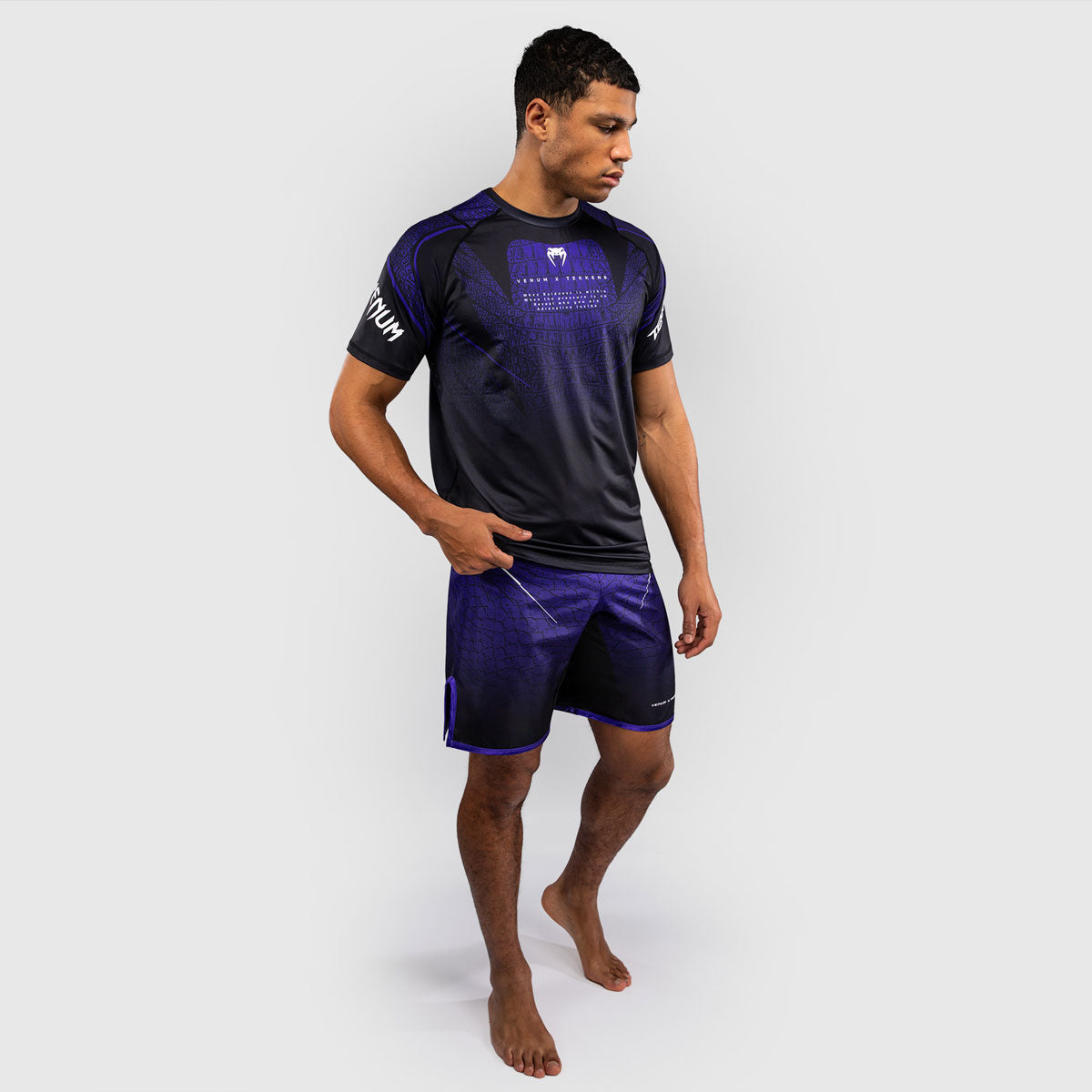 Venum Dry-Tech Tekken 8 Kazuya Schwarz-violett
