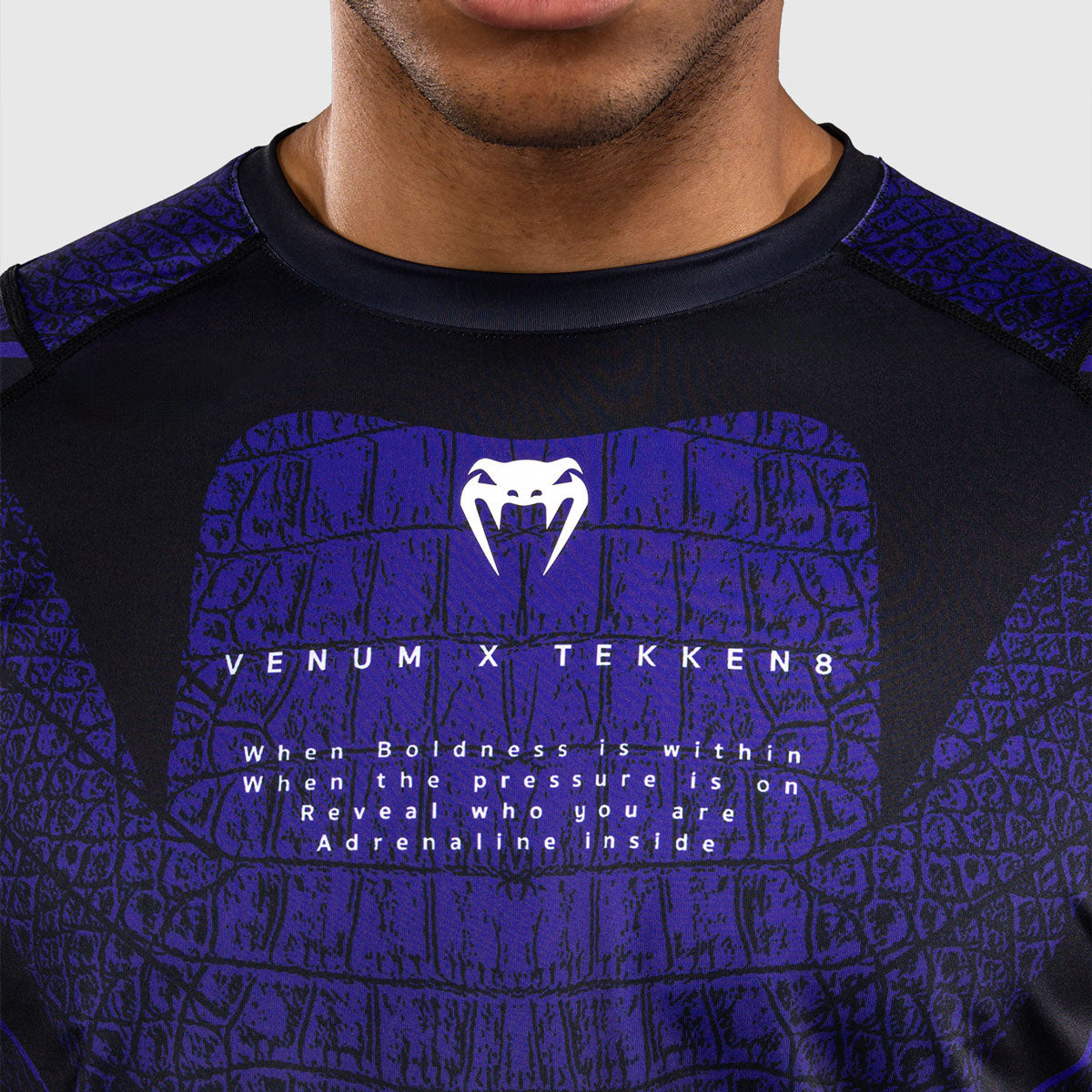 Venum Dry-Tech Tekken 8 Kazuya Schwarz-violett