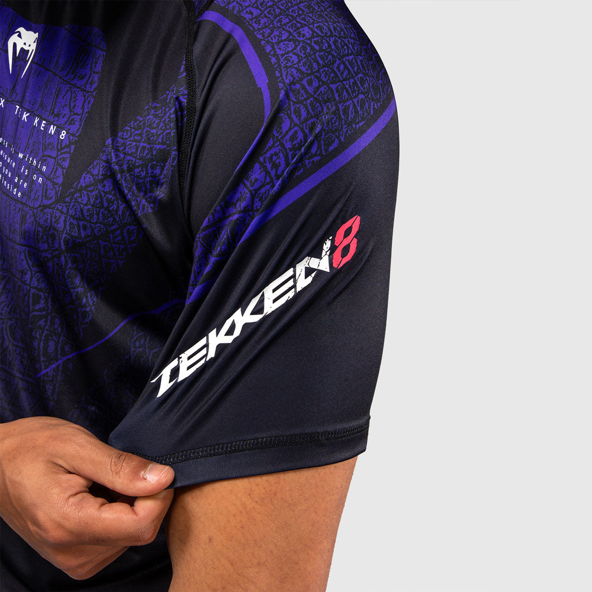 Venum Dry-Tech Tekken 8 Kazuya Schwarz-violett