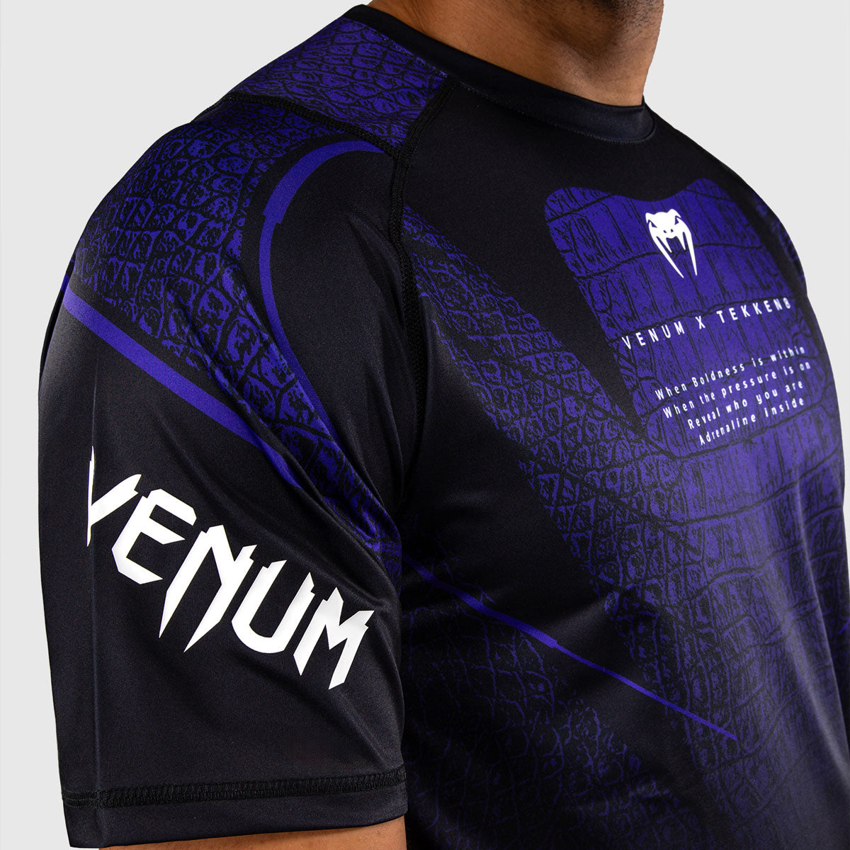 Venum Dry-Tech Tekken 8 Kazuya Schwarz-violett