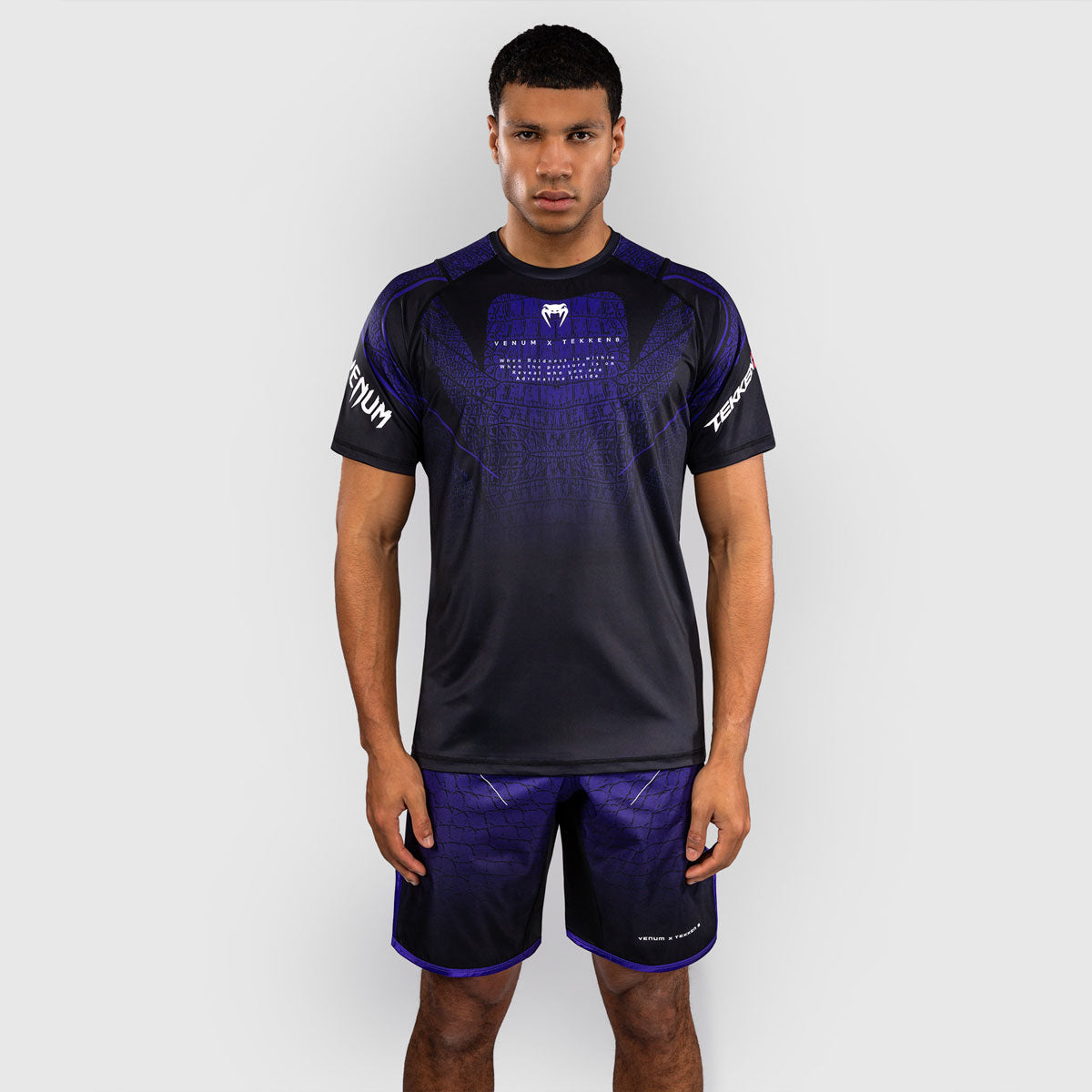 Venum Dry-Tech Tekken 8 Kazuya Schwarz-violett