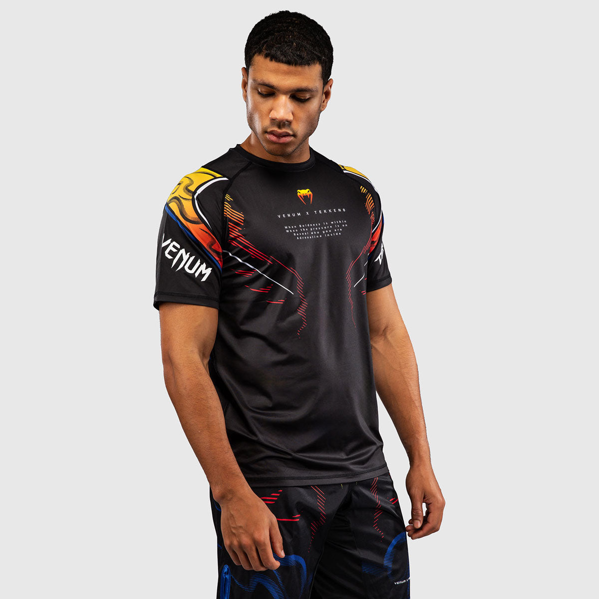 Venum Dry-Tech Tekken 8 Yoshimitsu Schwarz-orange