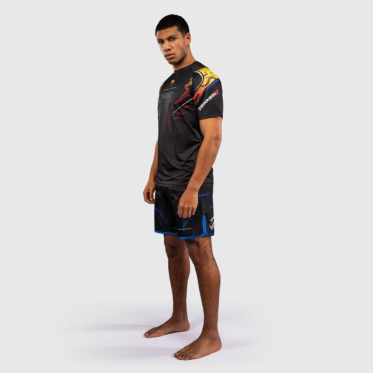 Venum Dry-Tech Tekken 8 Yoshimitsu Schwarz-orange