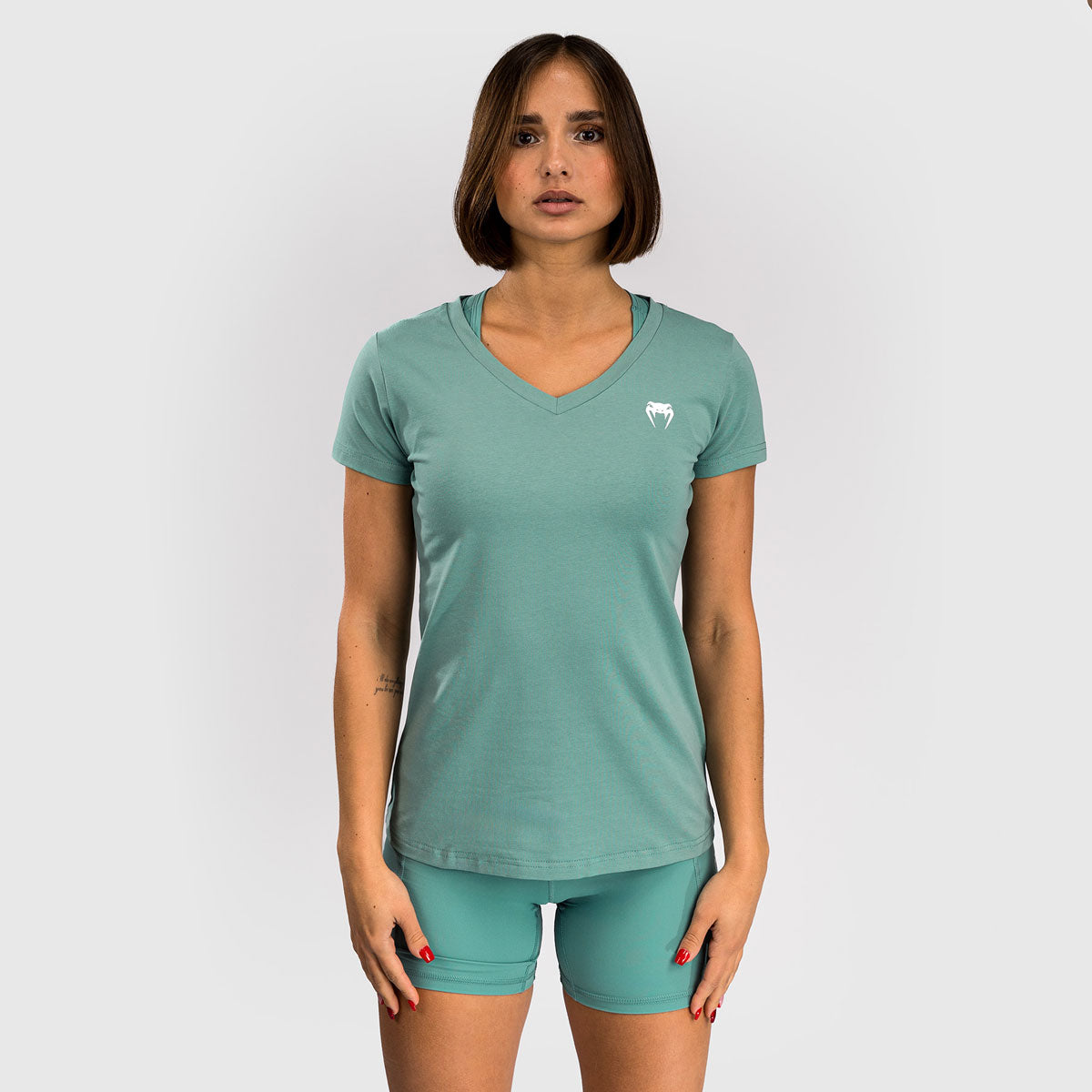 T-Shirt Frau Venum Essential Wassergrün