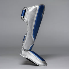 Joyagear Performance Shinguards Blue/Silver
