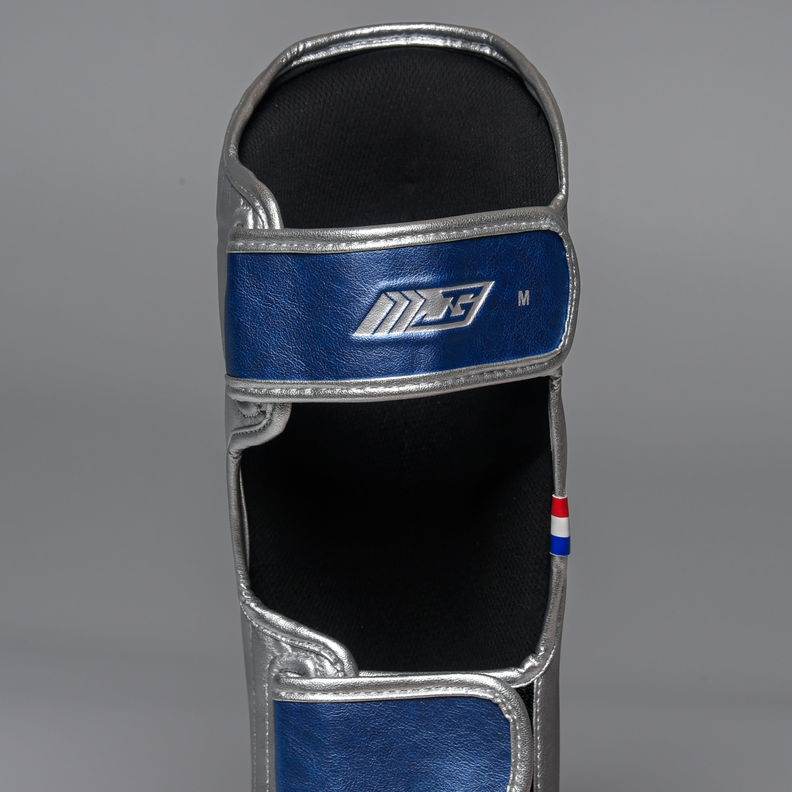 Joyagear Performance Shinguards Blue/Silver
