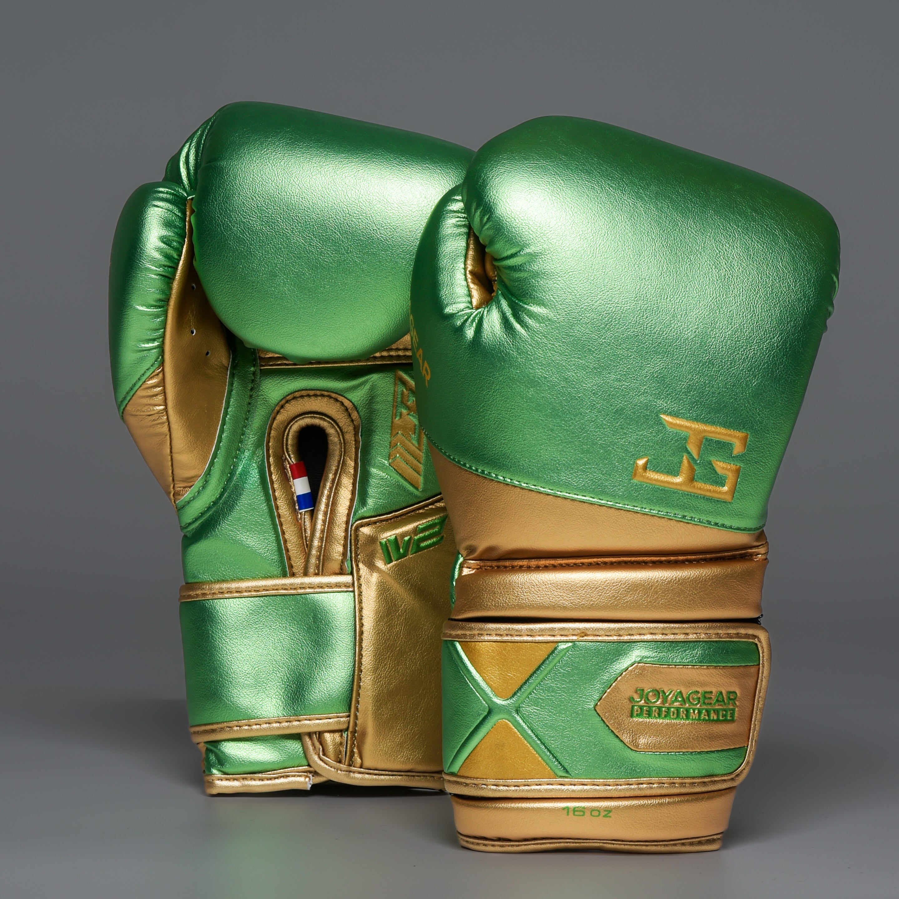 Joyagear Performance V2 Boxing Gloves Green/Gold