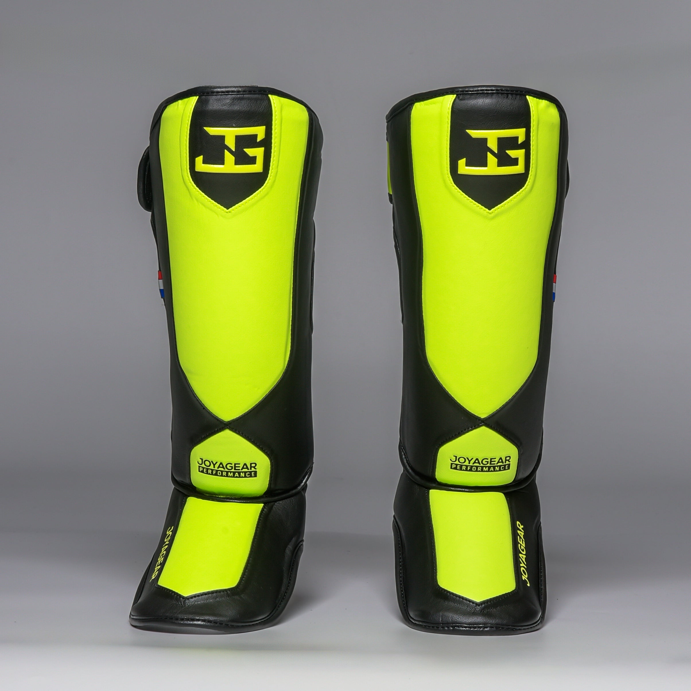 Joyagear Performance Shinguards Black/Lime