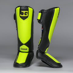 Joyagear Performance Shinguards Black/Lime