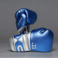 Joyagear Performance V2 Boxing Gloves Blue/Silver