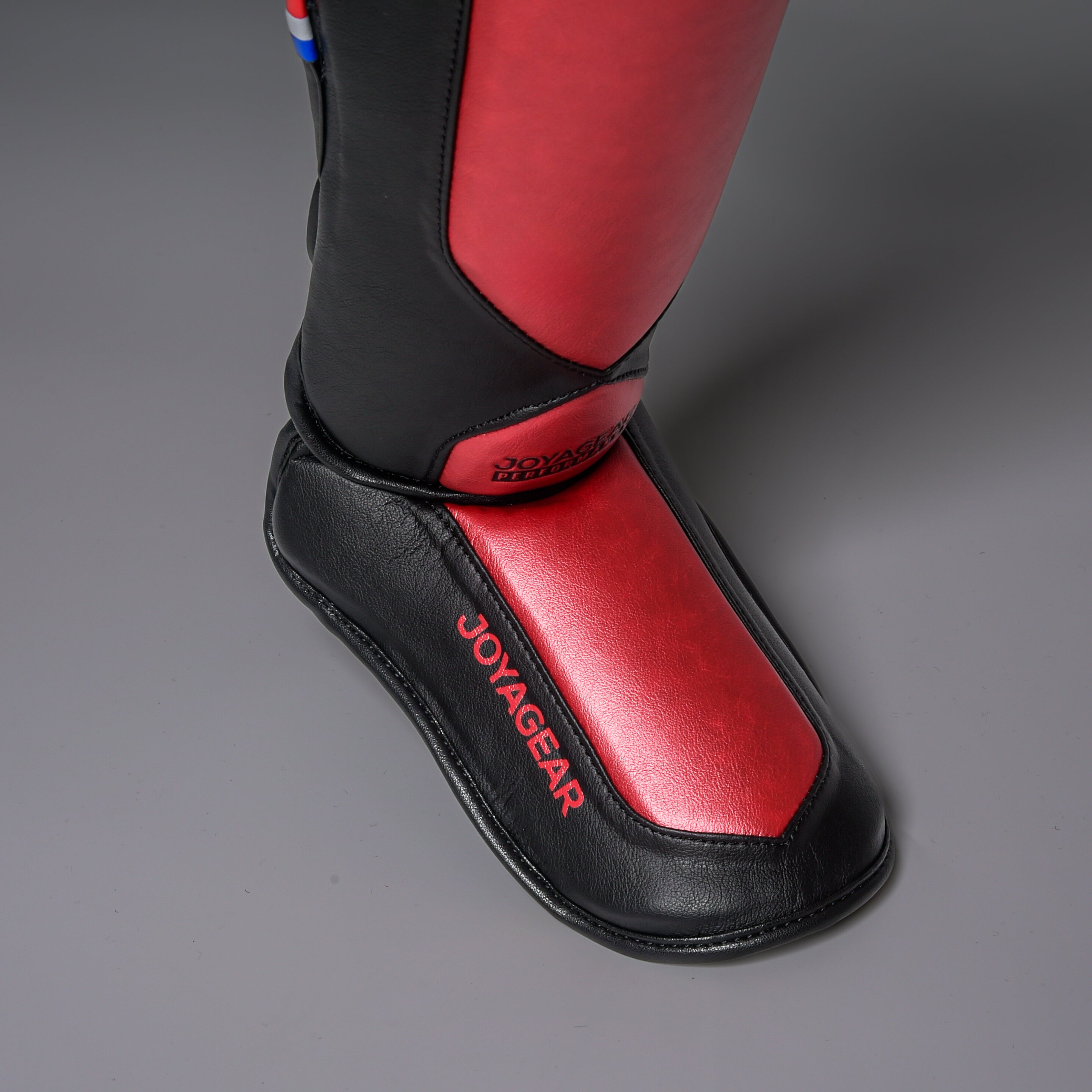 Joyagear Performance Shinguards Black/Red