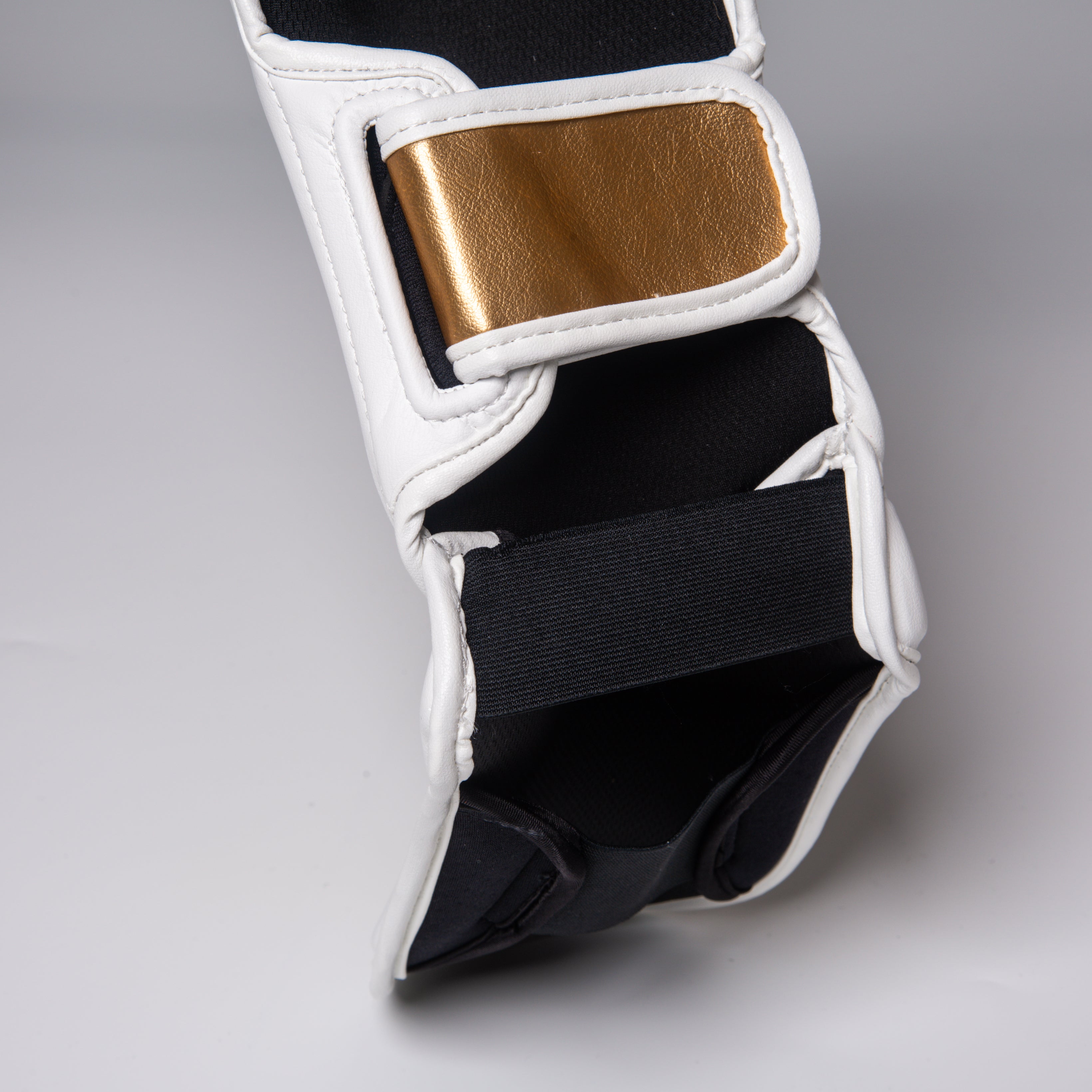 Joyagear Performance Shinguards White/Gold