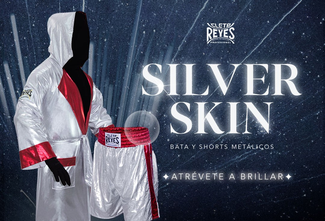 Boxmantel Cleto Reyes mit Kapuze Metallic Edition