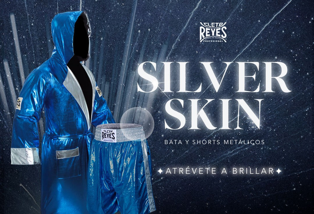 Boxmantel Cleto Reyes mit Kapuze Metallic Edition
