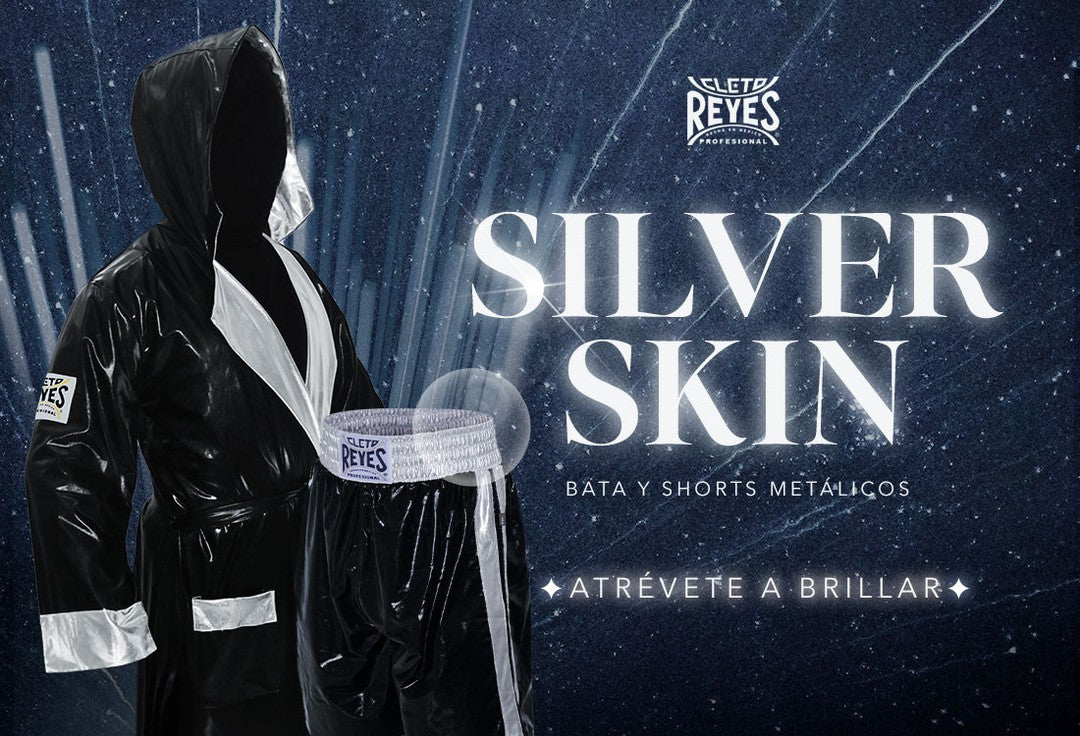 Boxmantel Cleto Reyes mit Kapuze Metallic Edition