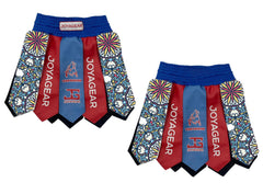 Joyagear Golden Wolf Gladiator Shorts Blue