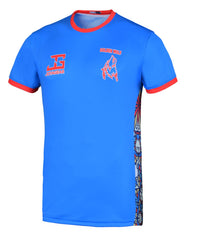 THE JOYAGEAR GOLDEN WOLF SHIRT Blue