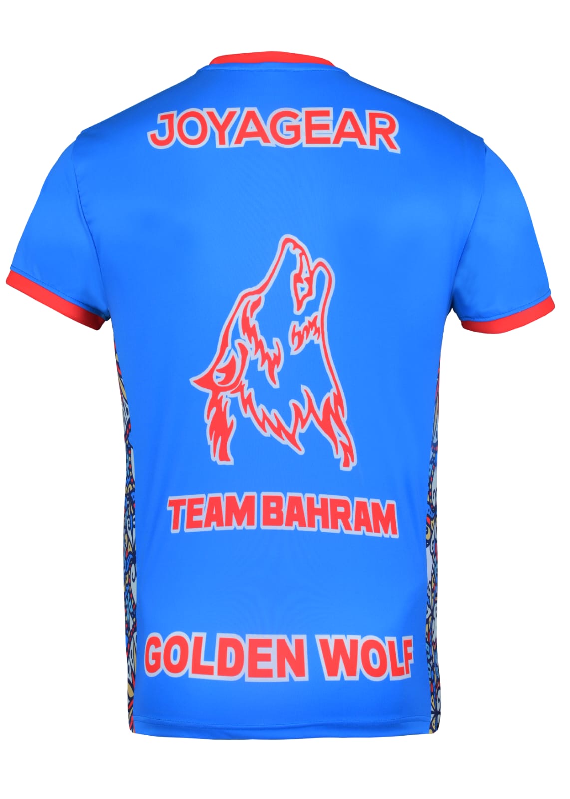 THE JOYAGEAR GOLDEN WOLF SHIRT Blue