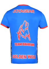 THE JOYAGEAR GOLDEN WOLF SHIRT Blue