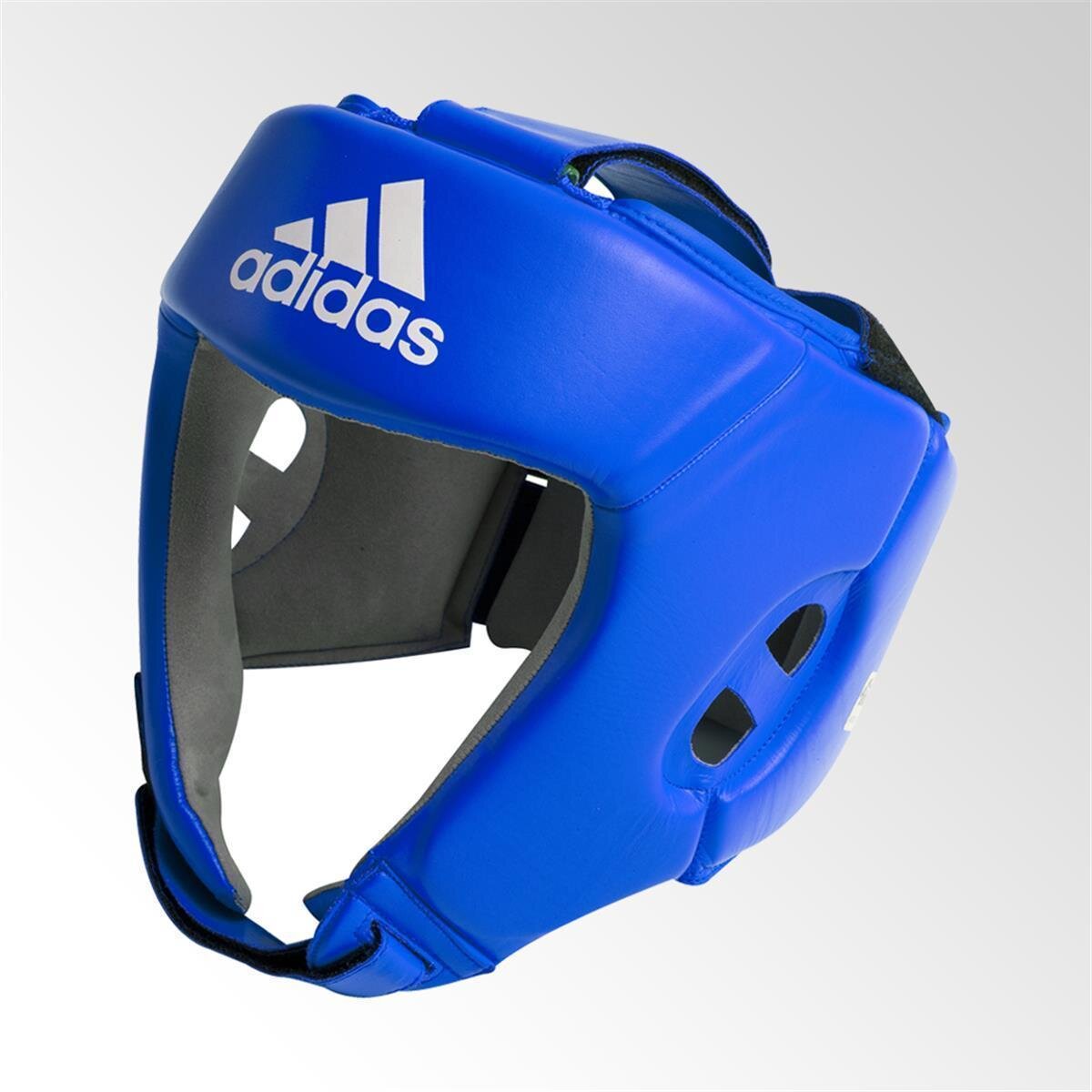 adidas AIBA Boxing Head Guard blue